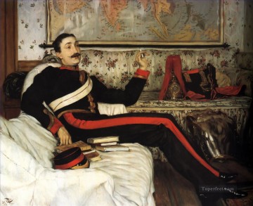 James Tissot Painting - Colonel Frederick Gustavus Barnaby James Jacques Joseph Tissot